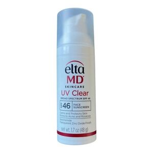 EltaMD - UV Clear Face Sunscreen (1.7 oz) - SPF 46 Zinc